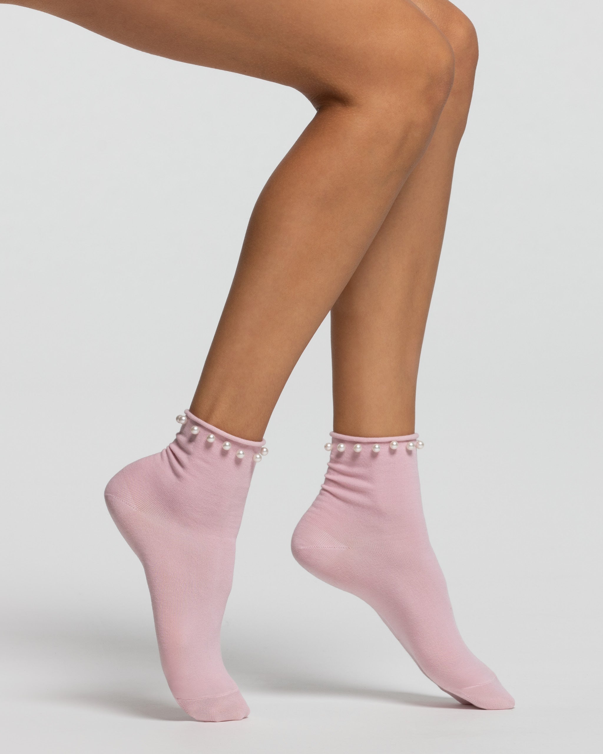 Calzini Donna 10 Denari - 4 Paia Estate, Taglio Vivo, Punta Nuda - Made In Italy - Foto 11