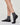 VALENTINA COTTON SHORT SOCK WITH LAMÉ RIBBING
