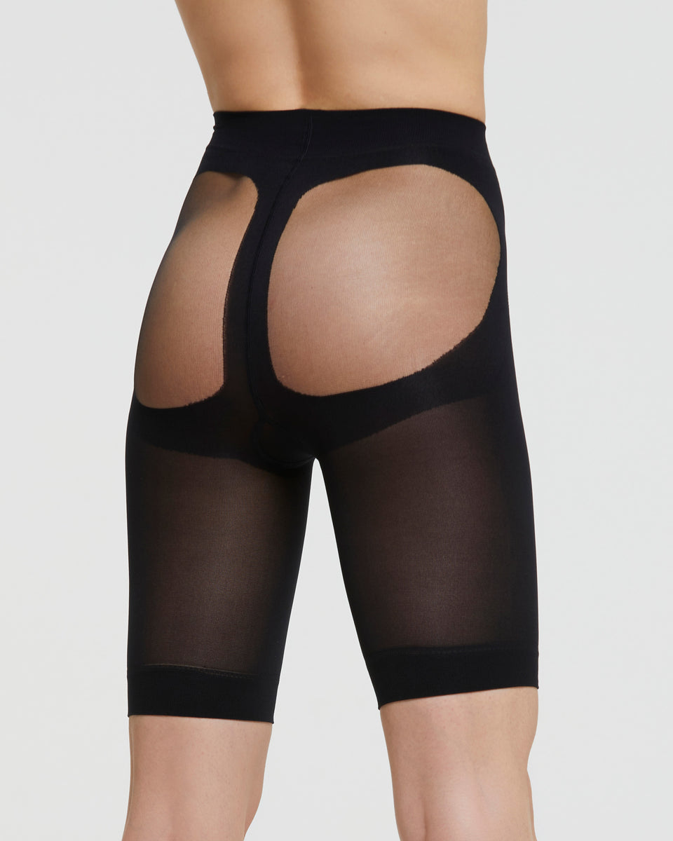 Pantaloncino Anti-Sfregamento Donna - Sottogonna, Gamba Corta, Taglie Forti, Made In Italy - Foto 3