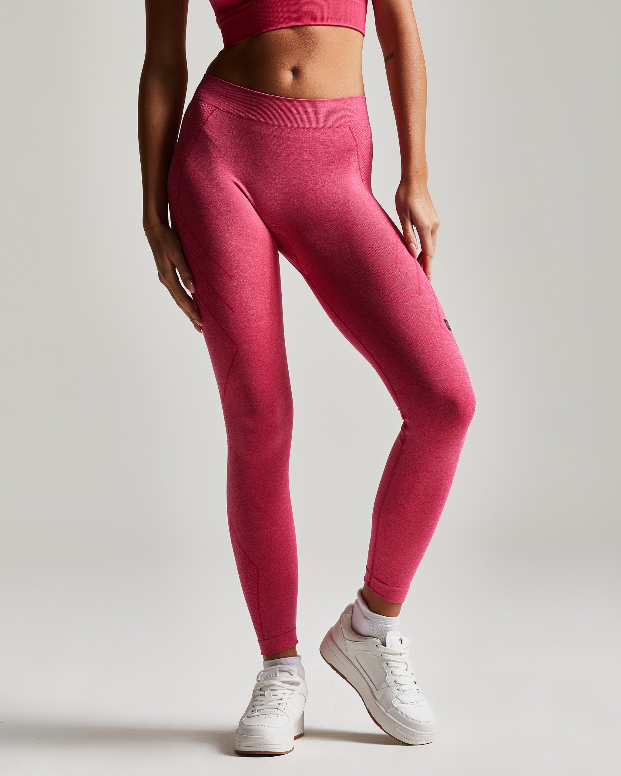Legging deportivo fucsia Leggings sin costuras – Pompea