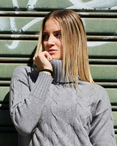 CUELLO ALTO TRENZADO