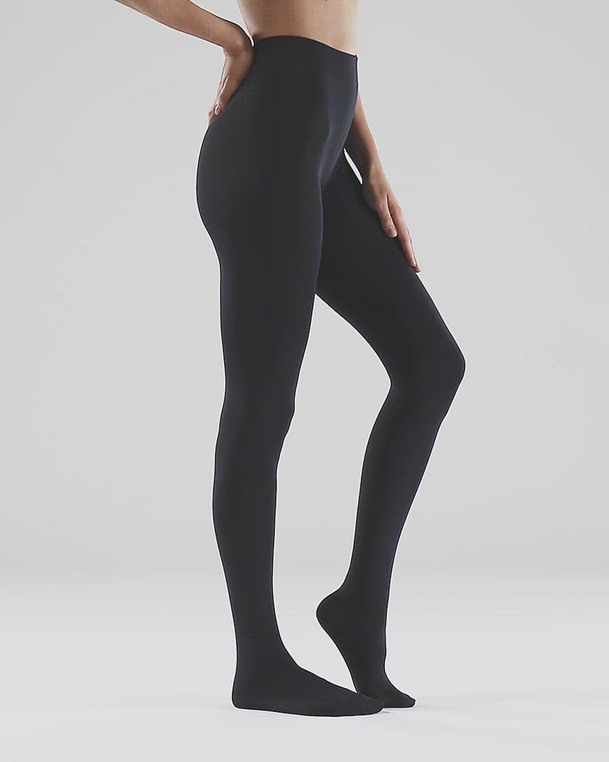 Pompea HBS Opaque 100 Support Tights (Hoseiree.com)