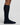 Smooth microfiber long sock