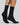 Ultra-resilient ribbed microfibre socks