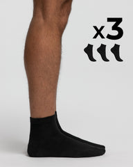 Bike socks cotone x3 Uomo