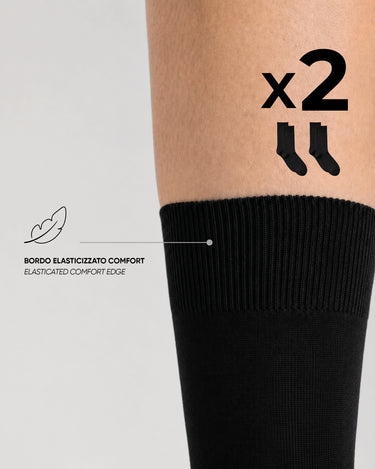Chaussette courte viscose Soft Fresh X2