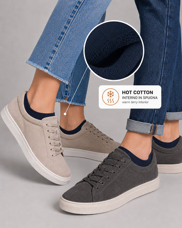MINICALZA COTONE CON INTERNO SOFT SPUGNA