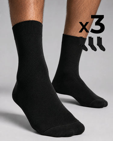 Calza corta piquet x3