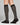 Santiago long cotton sock with geometric pattern