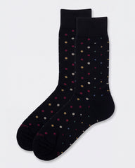 Romeo warm cotton ankle socks with large polka dots