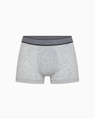 Boxer garçon en coton bio avec élastique rayé