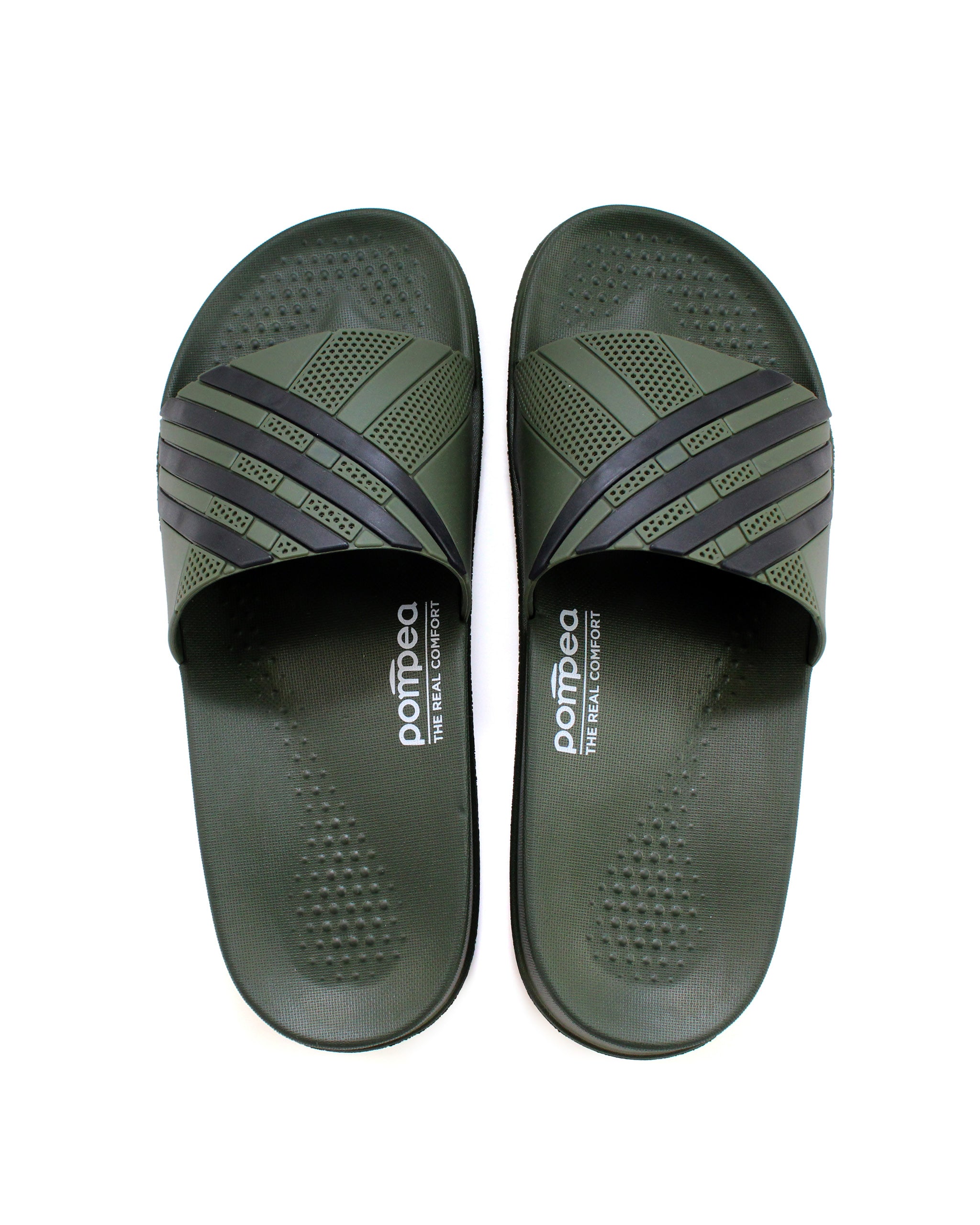 Men's Striped Slipper