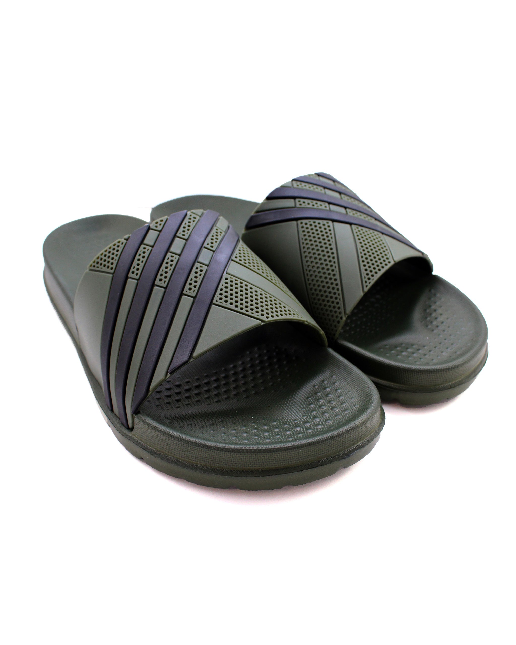 Men's Striped Slipper