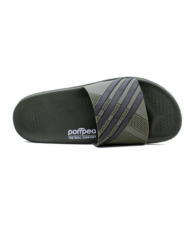 Chaussons rayés pour hommes