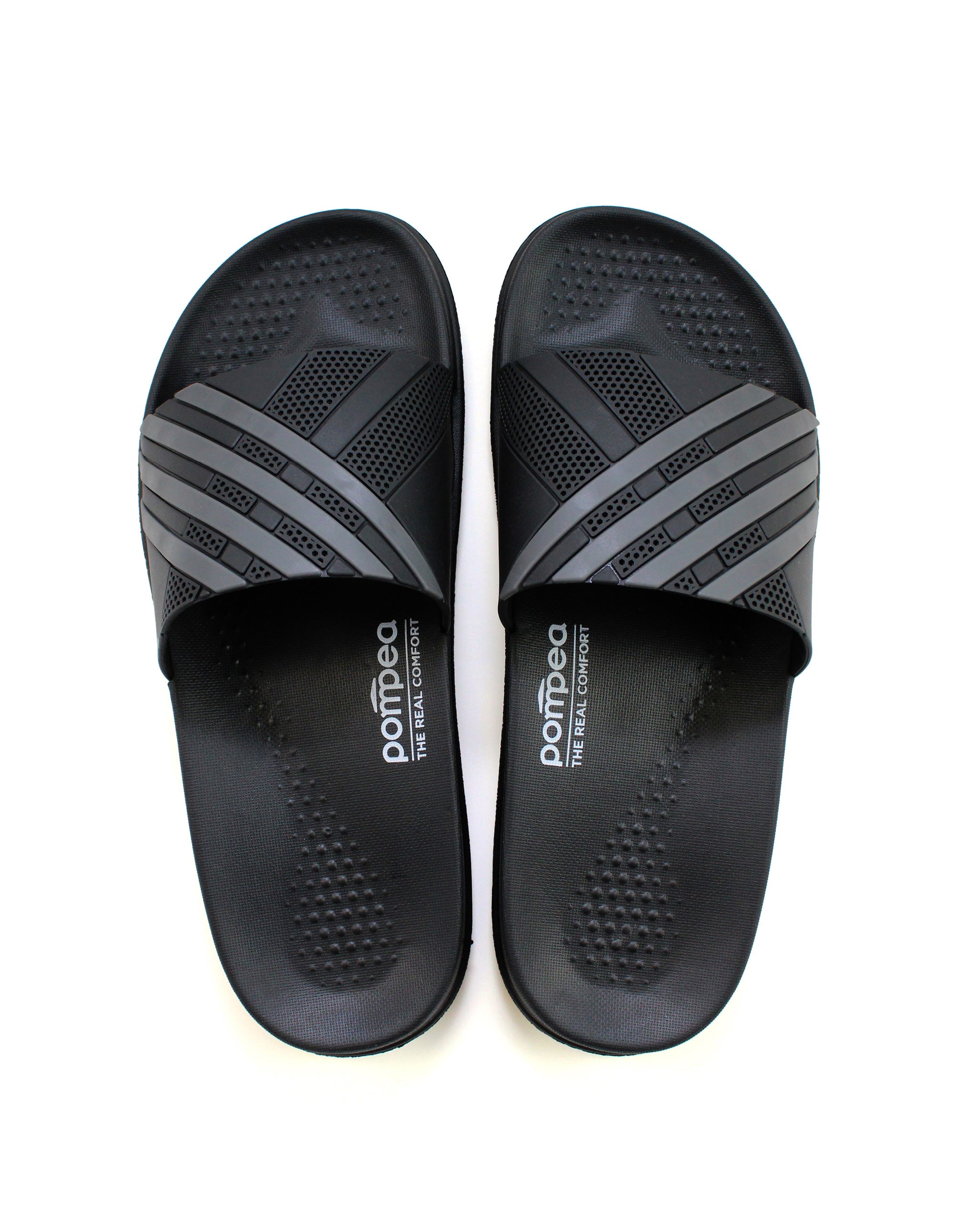 Men's Striped Slipper
