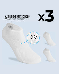Mini chaussettes unisexes Fresh Easy x3