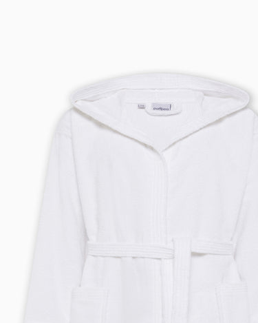 Unisex cotton bathrobe