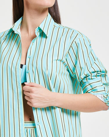 Pompea x Silvian Heach camisa over