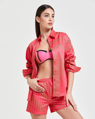 Pompea x Silvian Heach camicia over