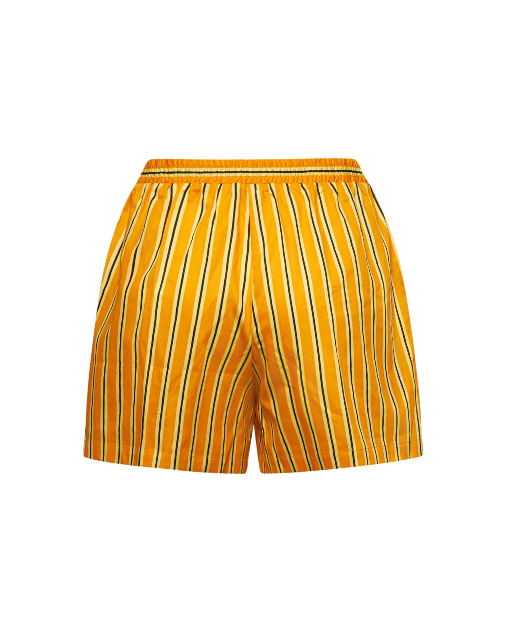 Pompea x Silvian Heach shorts con fantasia rigata