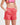 Pompea x Silvian Heach shorts with striped pattern