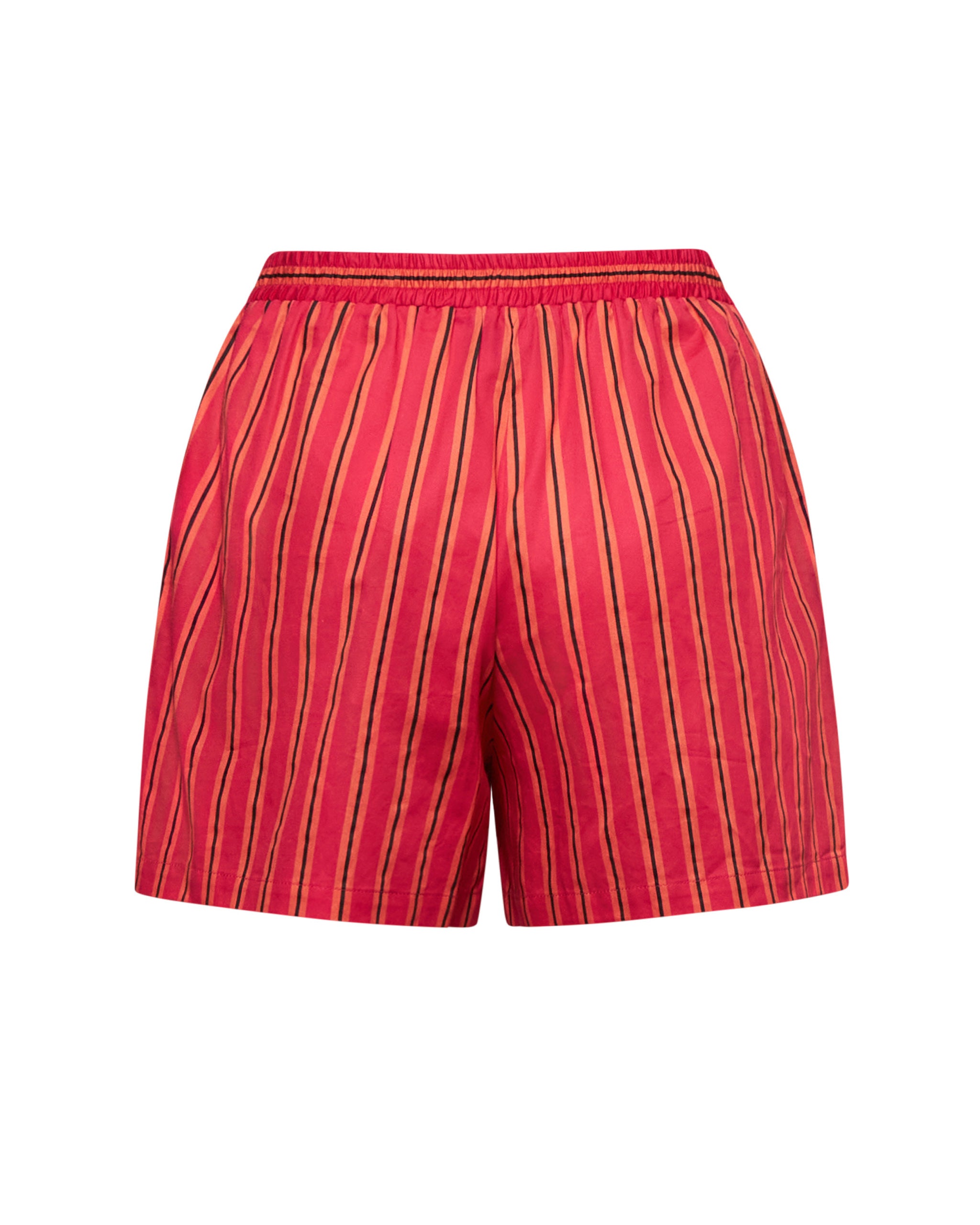 Pompea x Silvian Heach shorts con fantasia rigata