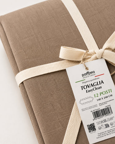 Tovaglia 12 posti cotone 140x240