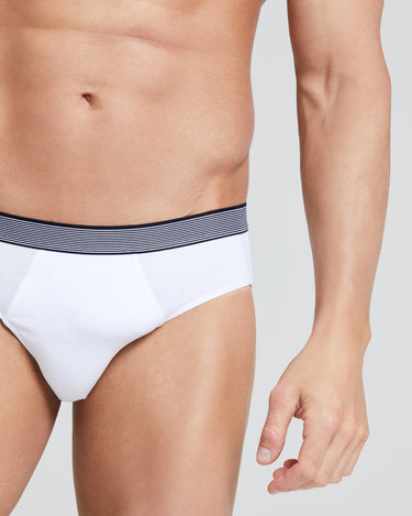 Cotton Planet men's organic cotton briefs with elasticated waistband