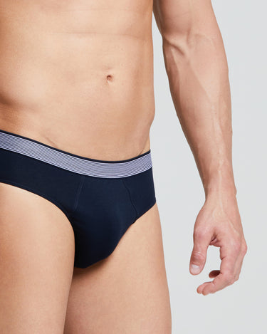 Slip de algodón orgánico Cotton Planet con cinturón elástico