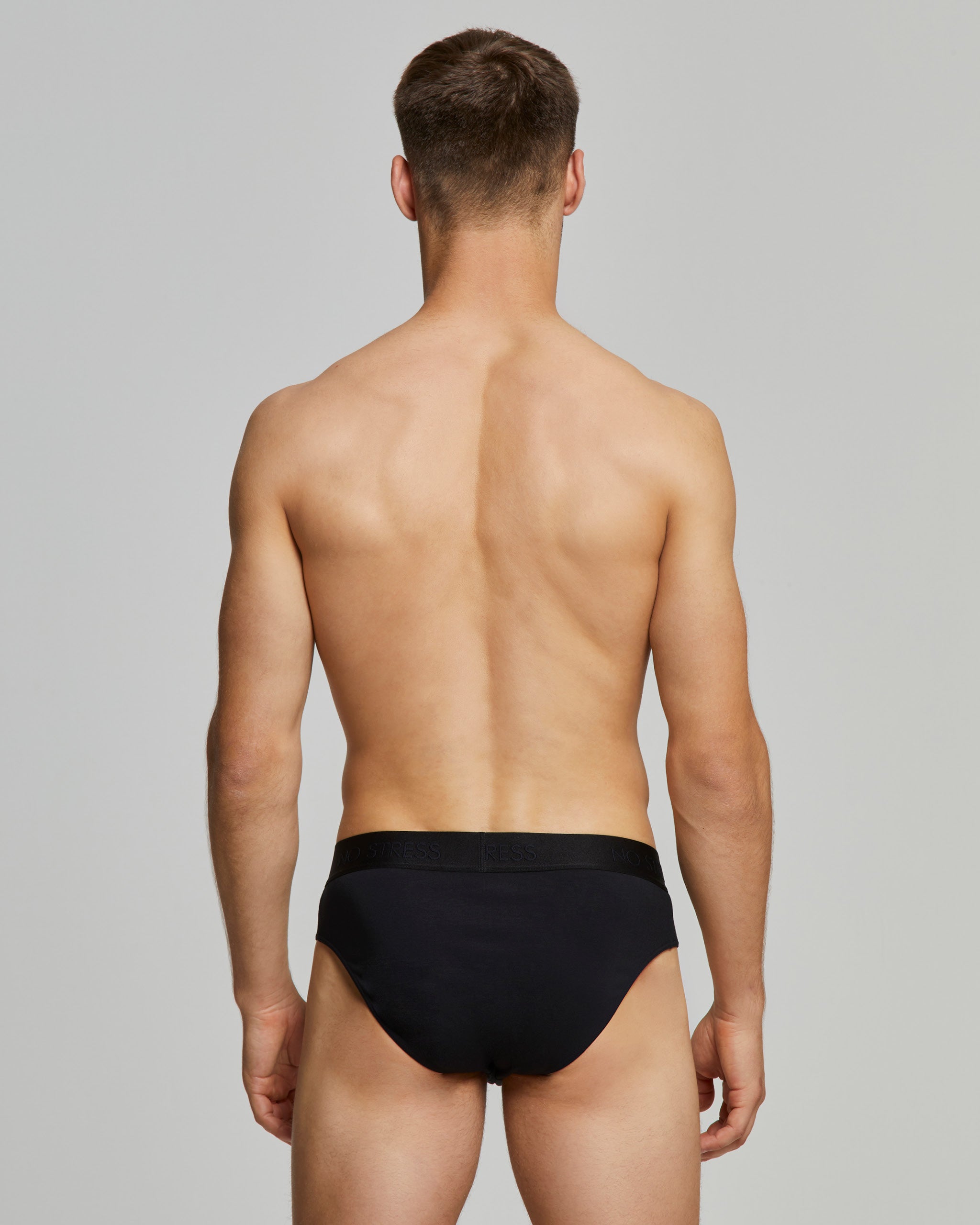 No Stress men's cotton modal briefs