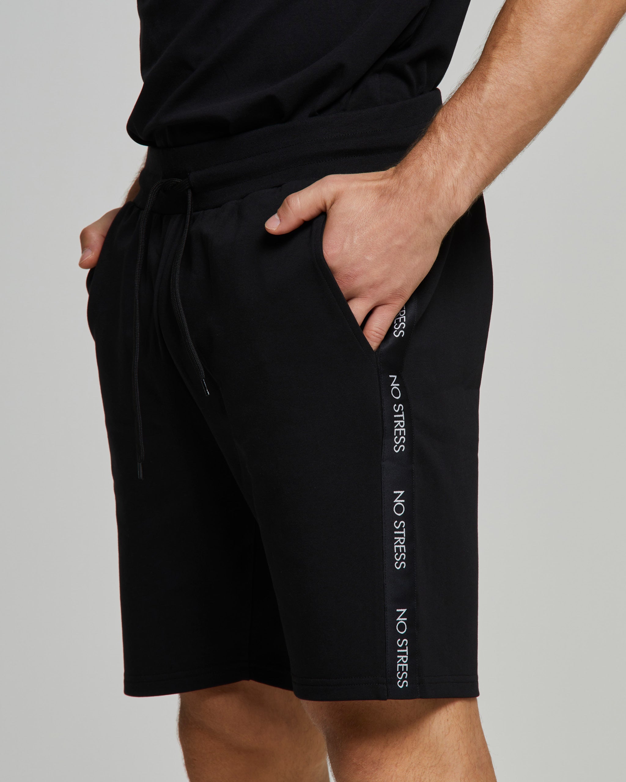 Short homme anti-stress en coton