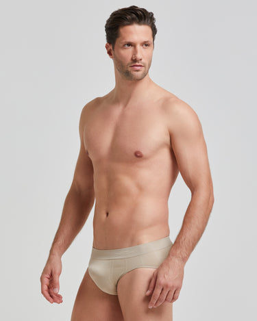 New moving men's seamless ribbed briefs