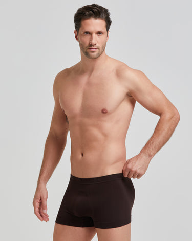 New moving seamless ribbed boxer shorts