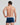 Cotton boxer shorts with visible logo elastic