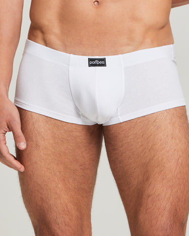Eng anliegende Boxershorts aus elastischer Baumwolle