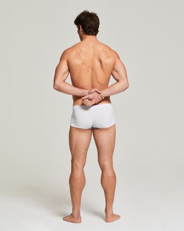 Eng anliegende Boxershorts aus elastischer Baumwolle