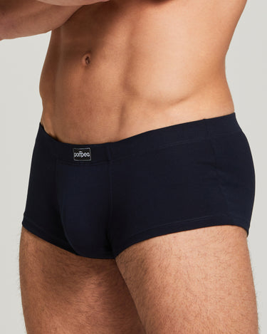 Eng anliegende Boxershorts aus elastischer Baumwolle