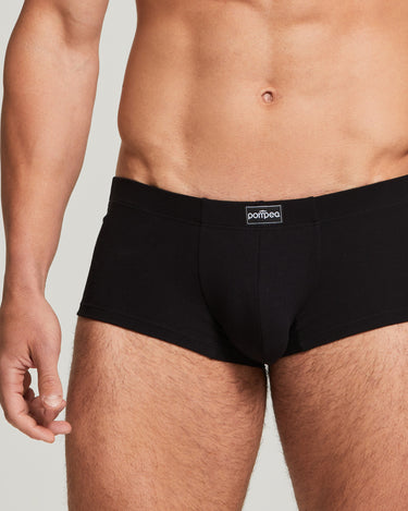Eng anliegende Boxershorts aus elastischer Baumwolle