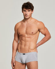 Eng anliegende Boxershorts aus elastischer Baumwolle