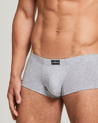 Eng anliegende Boxershorts aus elastischer Baumwolle