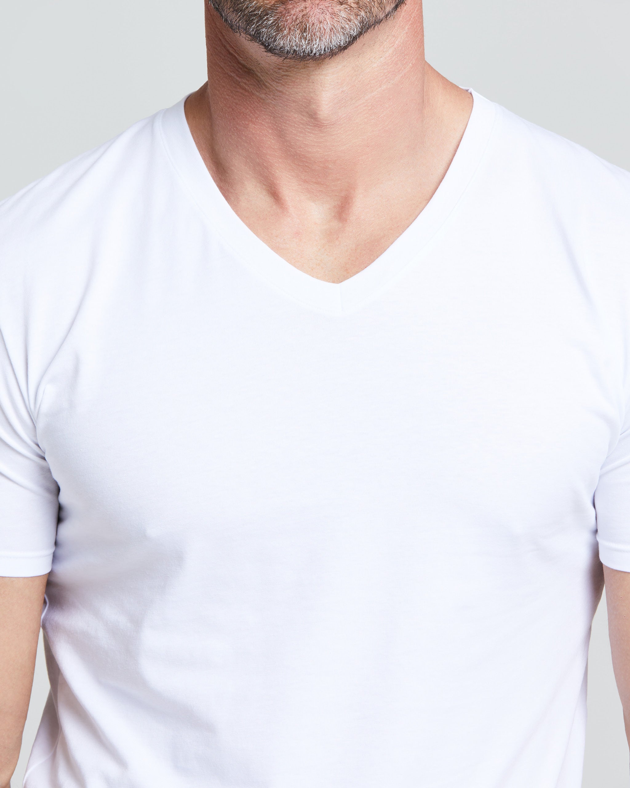 4 T-shirt Da Donna Bianche Con Scollo A V - Magliette In Poliestere Per Sublimazione, Maniche Corte, Personalizzabili Per Feste E Uso Quotidiano