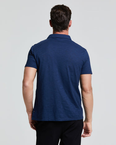 POLO DE ALGODÓN FLAMEADO PARA HOMBRE