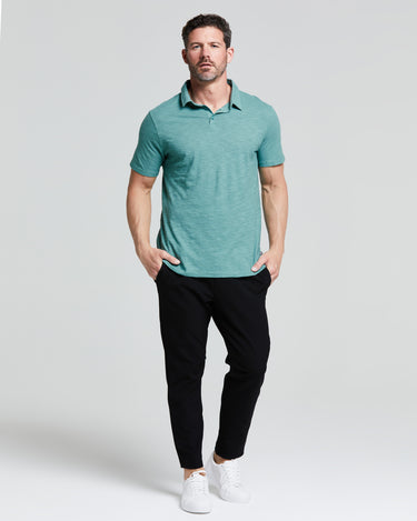 POLO DE ALGODÓN FLAMEADO PARA HOMBRE