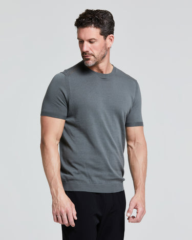 SUÉTER MANGA CORTA CUELLO REDONDO ALAN