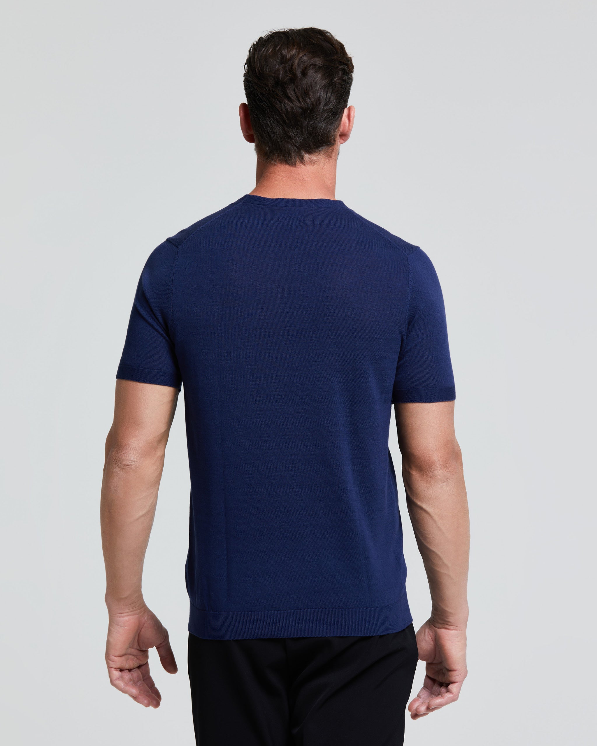 Maglia girocollo PRIVATI FIRENZE uomo operata in lana Maglia girocollo PRIVATI FIRENZE uomo operata in lana