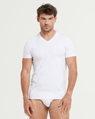 T-Shirt scollo V no stress cotone modal