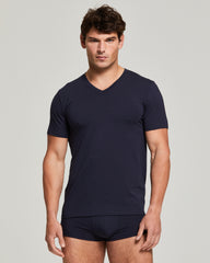 T-Shirt scollo V no stress cotone modal