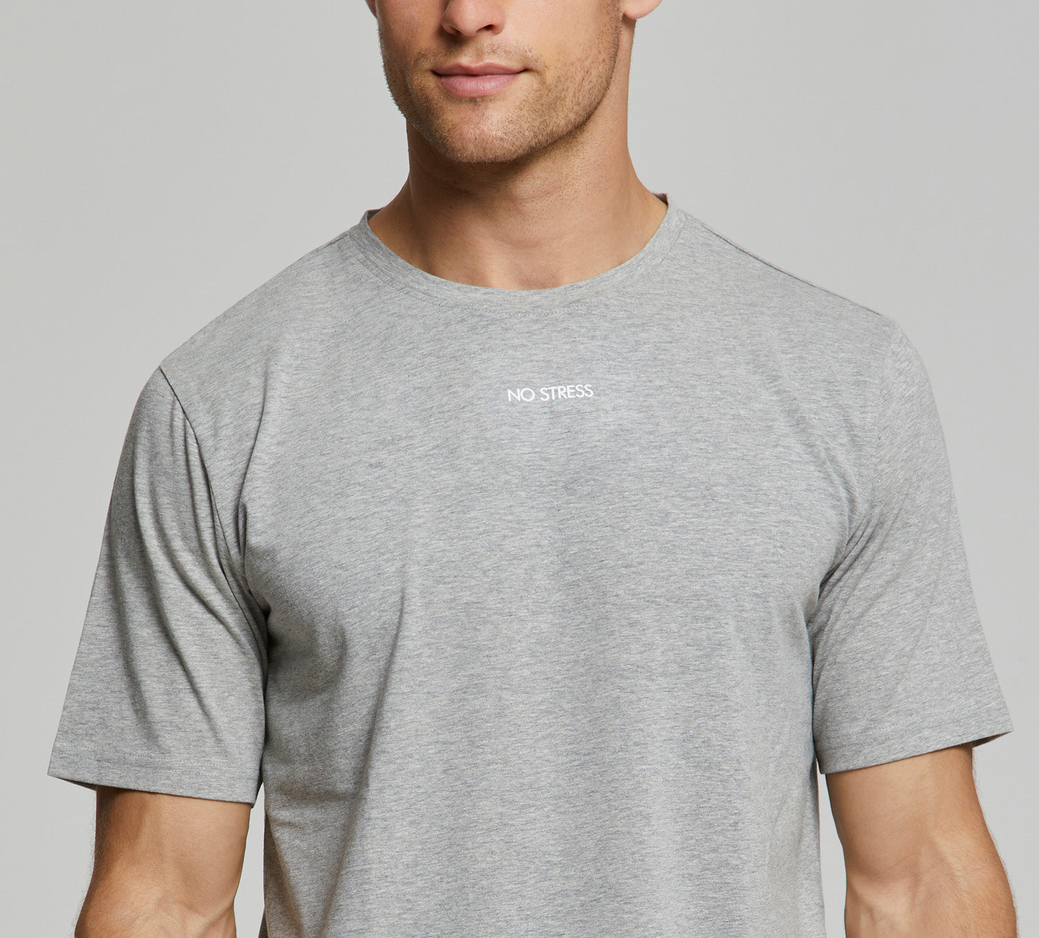 No-Stress-T-Shirt für Herren aus Baumwolle