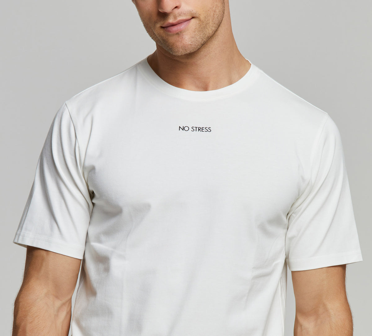 T-shirt uomo no stress cotone