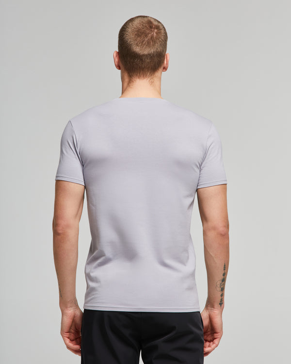 Basic-T-Shirt für Herren mit schmaler Passform